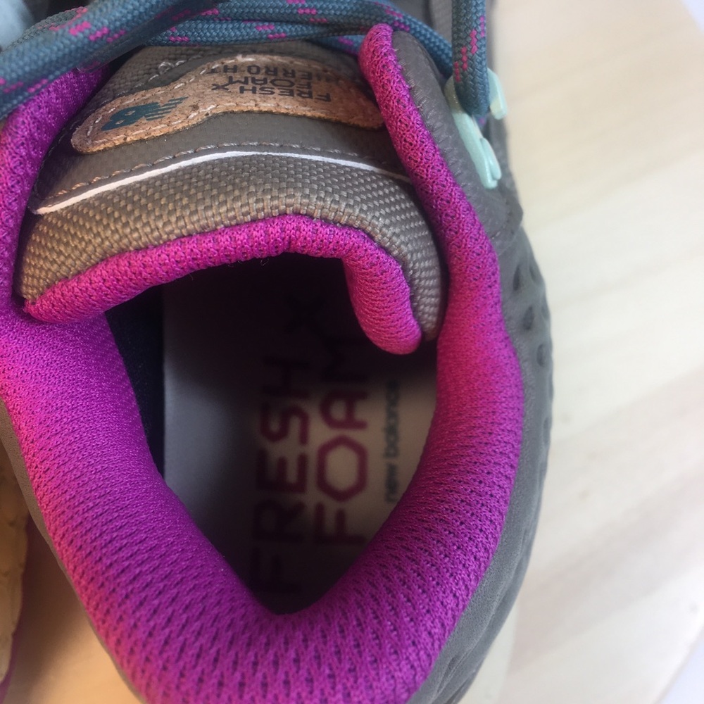 New Balance Women's Shoes in Gray and Purple - Picture 9 of 11